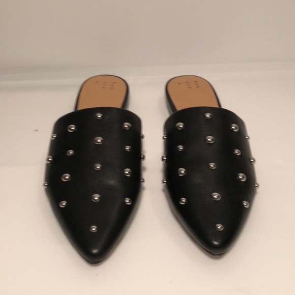 a new day Shoes - Women’s black open back shoes sz 9.5